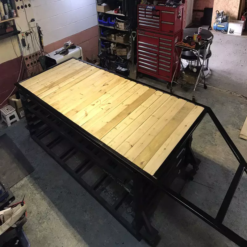 Leveling terrain and pouring concrete for sliding gate foundation – SK Welding groundwork