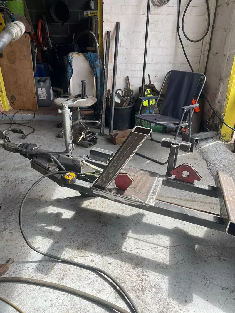 Final Welded Dolly Assembly