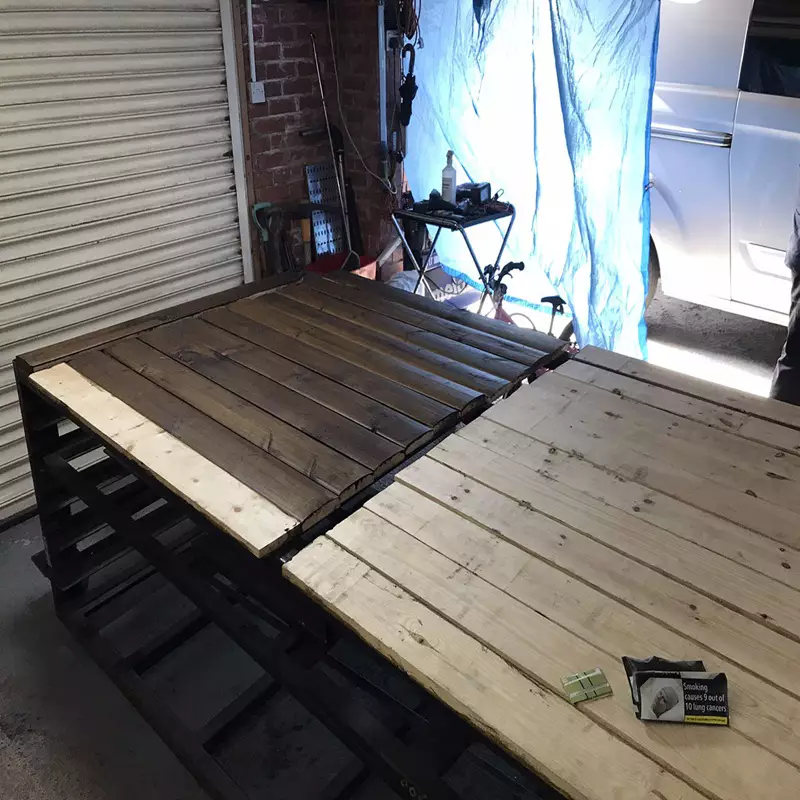 Completed swing and sliding gates side by side – SK Welding custom gate solutions